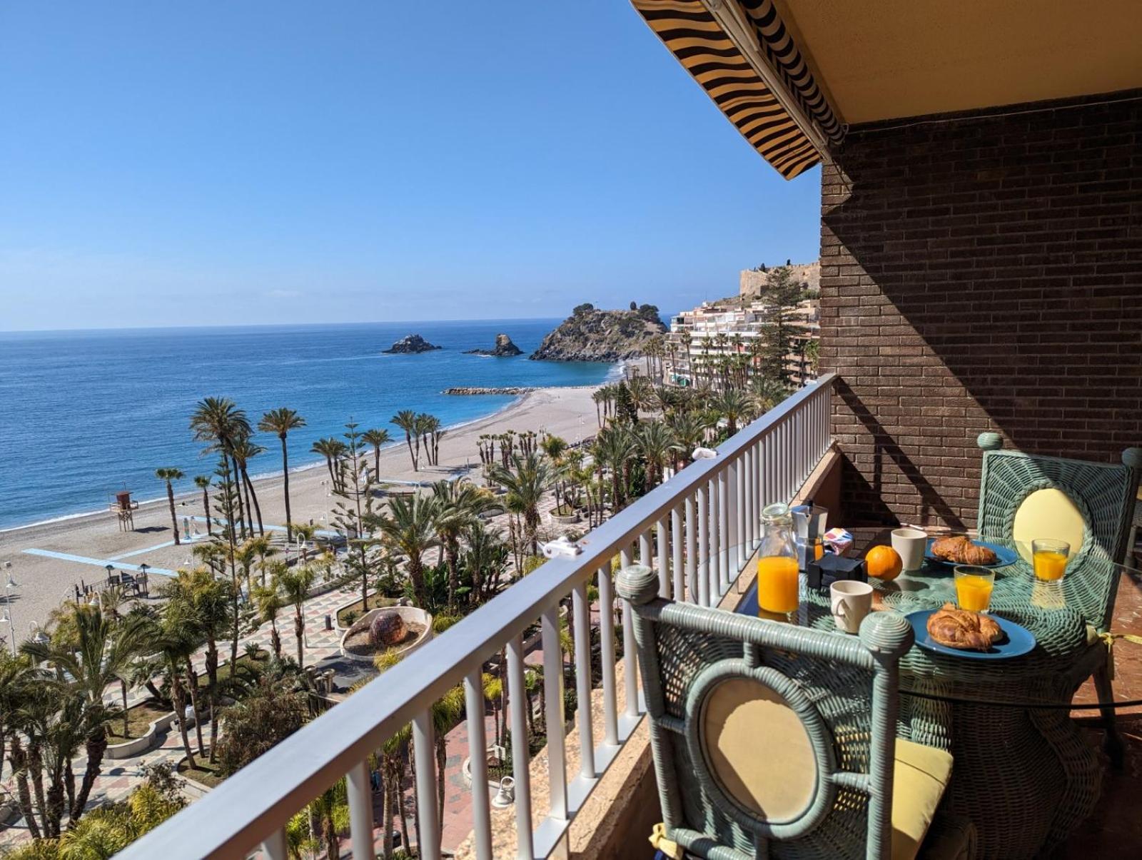 Casa Mare Apartamento En Primera Linea De Playa Almunecar Bagian luar foto